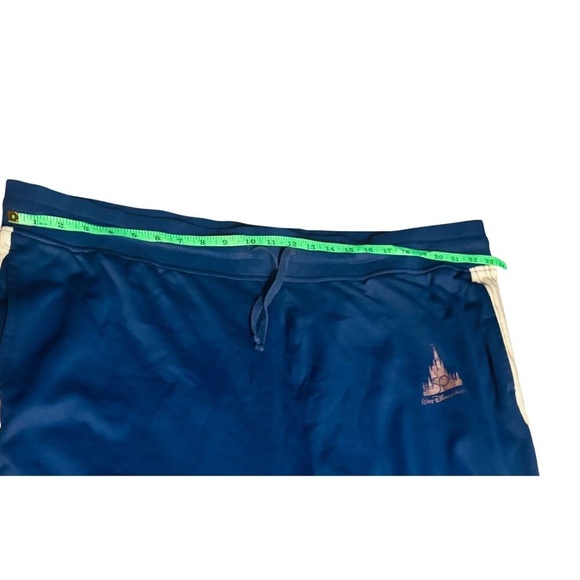 Disney World 50th Anniversary Blue Castle Track Sweat Pants 2X Pockets Lounge‎ - Picture 6 of 6